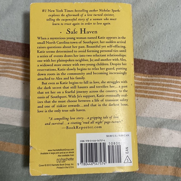 Set of 5 Nicholas Sparks books - Picture 6 of 6